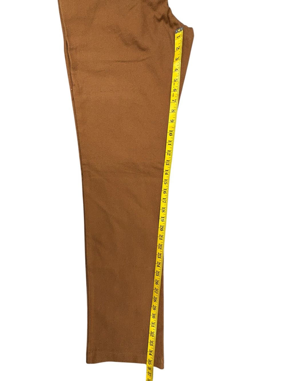 NWOT | Gustin | #207 Camel Duck Canvas Chinos | Size 35 - Picture 6 of 12
